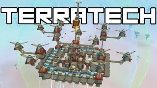 Terra Tech  Flying Refinery Base  TerraTech Gameplay [upl. by Itida]