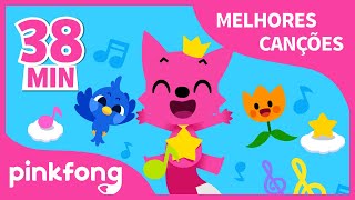 Olá Pinkfong e mais músicas infantis   Compilação  Pinkfong Canções para crianças [upl. by Elram]