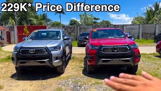 2024 Hilux Conquest 4X2 vs Hilux G [upl. by Ehgit]