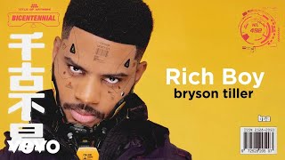 Bryson Tiller  Rich Boy Visualizer [upl. by Annavoj]