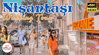 Istanbul Walking Tour  Nişantaşi District  The Most Luxurious Area  4K HDR [upl. by Elockin623]