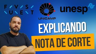 NOTA DE CORTE  FUVEST  UNESP  UNICAMP  Relação Candidato Vaga [upl. by Alyacim]