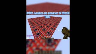 Acabas de conocer World edit minecraft [upl. by Anoy]