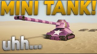 I BUILT THE MINI TANK [upl. by Ielarol]