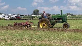 Greensburg Indiana Power from the Past Plowing 8172024 [upl. by Niotna302]