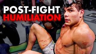 10 Most Humiliating Post Fight Moments In MMA History [upl. by Alistair]