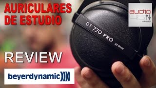 Beyerdynamic DT770 PRO AURICULARES DE ESTUDIO Review [upl. by Phonsa]