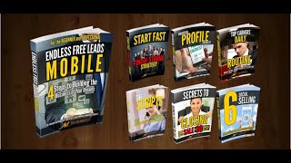 ENDLESS FREE LEADS MOBILE  The ultimate Home Study Course for every Network Marketer [upl. by Animrac]