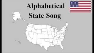 Alphabetical US State Song [upl. by Gervais]