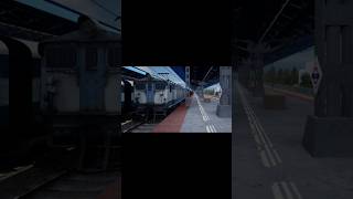 WAG6C Locomotive with BCNA Freight Wagons skipping through the station ¤ Train Sim Project India [upl. by Amaryllis510]