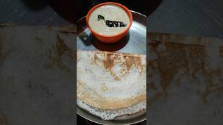 Dosa and groundnut chutney  Morning breakfast [upl. by Ogu]