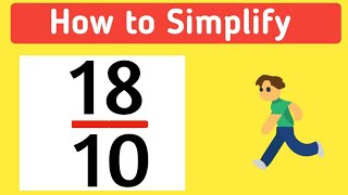 How to Simplify the Fraction 1810  1810 Simplified As a Mixed Number [upl. by Croom720]