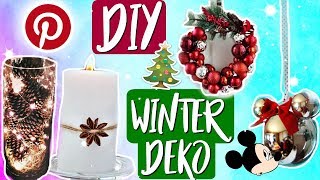 Wie schön DIY WEIHNACHTS DEKO SELBER BASTELN Günstig schnell amp einfach [upl. by Liscomb634]