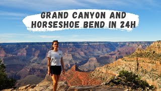 10 HORSESHOE BEND ET GRAND CANYON EN 24H  USA VAN ROAD TRIP  MAEVOYAGE [upl. by Prudhoe]