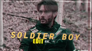 SOLDIER BOY  EDIT  4K [upl. by Htebsle]