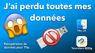 Comment récupérer mes données après formatage Tenorshare 4DDiG [upl. by Eanel]