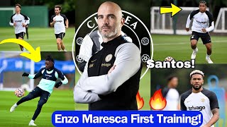 Breaking News 🔥Enzo Maresca First Training At Chelsea💪Chelsea First Preseason Training At Cobham [upl. by Niwrad642]