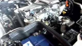 Toyota landcruiser 80 series HDJ80R 24 valve turbo diesel engine [upl. by Magnus]