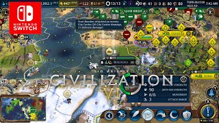 Civilization VI Deity On Switch  Amanitore  Part 19  The World Is Sinking Switch [upl. by Leitnahs420]