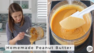 How to make NUT BUTTER AT HOME  make peanut butter with me easy recipe  tips [upl. by Calla]