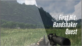 First Hit  Handshaker QUEST  Gray Zone Warfare  CRIMSON SHEILD PMC [upl. by Rosamund]