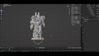 Battletech mechwarrior Phoenix Hawk IIC 3dmodeling commission episode 4 [upl. by Essirahc979]