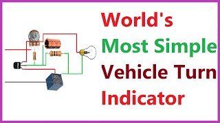 ലോകത്തിലെ ഏറ്റവും Simple ആയ Vehicle Turn Indicator [upl. by Ehcor]