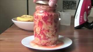 Red Pepper Sauerkraut [upl. by Gonyea]