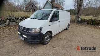 Volkswagen Transporter T30 20 TDI DSG Sekventiell 150hk2017  Van finns på auktion hos Retradeeu [upl. by Anairt]