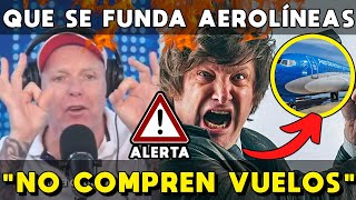 FANTINO EXPLOTÓ DE BRONCA Y PIDE QUE SE FUNDA AEROLÍNEAS ARGENTINAS quotNO COMPREN MÁS VUELOSquot [upl. by Ala]