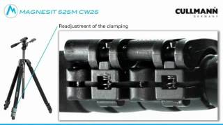 CULLMANN MAGNESIT 525M CW25 tripod English version [upl. by Ynohtnaeoj]