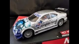 Ninco Slot car race  DTM Audi TT VS Audi TT 132 [upl. by Ingmar753]