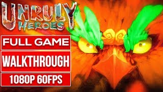 UNRULY HEROES 100 All Scrolls Gameplay Walkthrough FULL GAME No Commentary 1080p 60fps [upl. by Cadmarr]