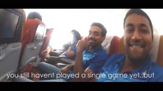 Mumbai Indians  Candid conversation inflight Rohit Sharma and Dhawal Kulkarni [upl. by Aniuqal914]