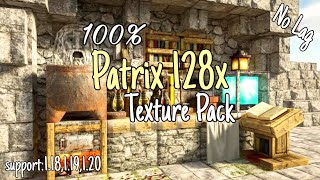 Minecraft 120119118 Shader Patrix 128x Texture Pack For Android [upl. by Bedelia]