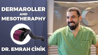 Hair Mesotherapy with Dermaroller Microneedle  Hair Transplant  Dr Emrah Cinik [upl. by Kiele637]