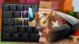 900 FPS  Bedwars ASMR Keyboard amp Mouse Sounds  Hypixel Bedwars [upl. by Burkhart]