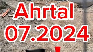 Ahrtal 🚧❗️Bauarbeiten der Bahnstrecke Ahrtal scheinen gut zu laufen 👍 🇩🇪Ahrtal 072024 ⚠️ [upl. by Aicirtac]