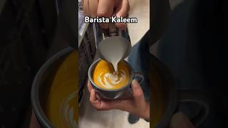 quotLatte Art with New Stylequotlatteart barista top top10 most coffee [upl. by Ahsennod678]