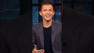 Tom Holland’s awkward moment tomholland marvel celebrities interview shorts [upl. by Baily]