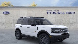 New 2024 Ford Bronco Sport Tacoma WA Seattle WA F40888 [upl. by Attecnoc109]