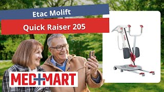 Etac Molift Quick Raiser 205  Product Overview [upl. by Nolava]