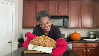 Pumpkin Bread Recipe Quick and Easy No yeast no kneading no machine [upl. by Sidonie617]