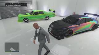 GTA 5 online car garage [upl. by Gnes]