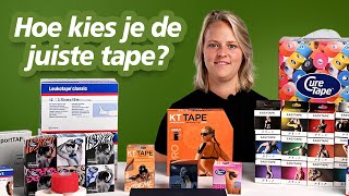 Hoe Kies Je De Juiste Tape [upl. by Nnayar]