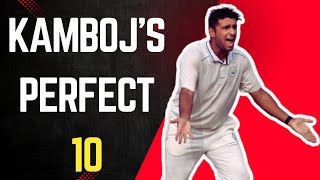 Anshul Kamboj takes 1049 creates history in Ranji Trophy  Sports Today [upl. by Allista]