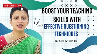 Boost Your Teaching Skills with Effective Questioning Techniques  Micro Teaching [upl. by Selassie]