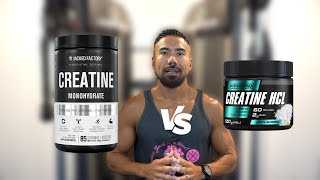 Creatine Monohydrate vs Creatine HCL Which is better [upl. by Wolford695]