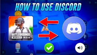 ✅BGMI MEIN DISCORD KAISE USE KAREN  HOW TO FIX MIC PROBLEM IN BGMI  HOW TO USE DISCORD IN BGMI [upl. by Thorn843]