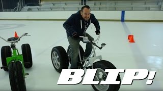 Heres Why You Need Winter Tires As Shown By A Tricycle [upl. by Caia]